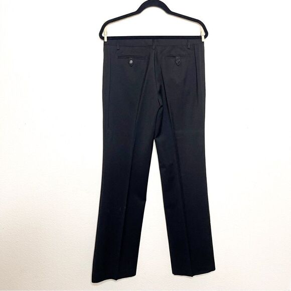 Massimo Dutti Women's Black Dress Pants Premium Wool Made in Spain Size 40/30 - Picture 4 of 11